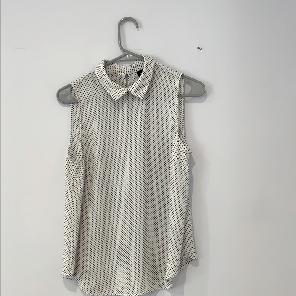 Polka Dot Blouse S